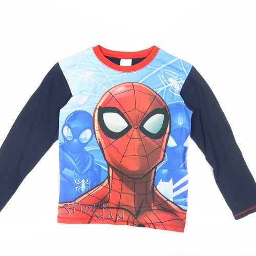 Marvel Spider-Man Boys Long Sleeve T-Shirt 9-10 Years Pullover