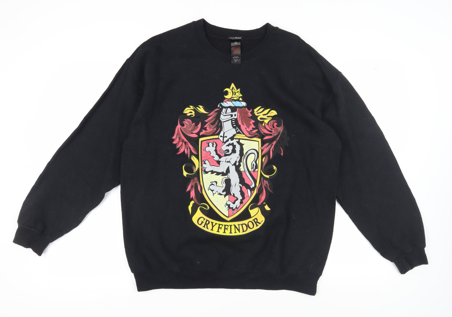Harry Potter Unisex Black M Gryffindor Sweatshirt