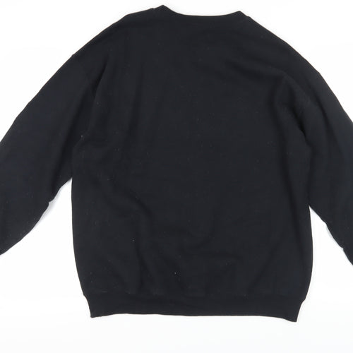 Harry Potter Unisex Black M Gryffindor Sweatshirt