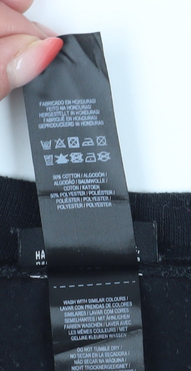 Harry Potter Unisex Black M Gryffindor Sweatshirt