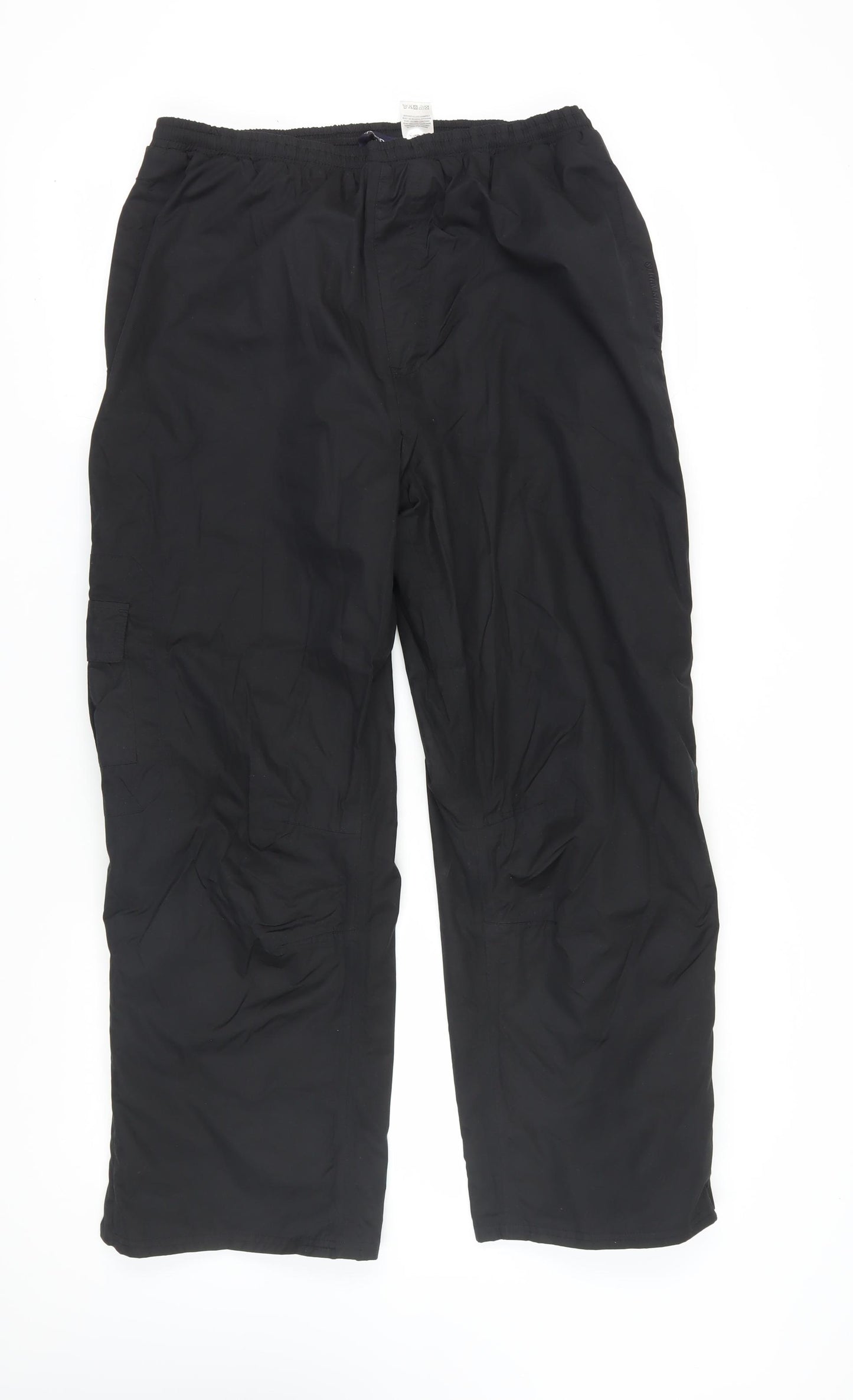 Peter Storm Men's Black Elastic Rain Trousers L