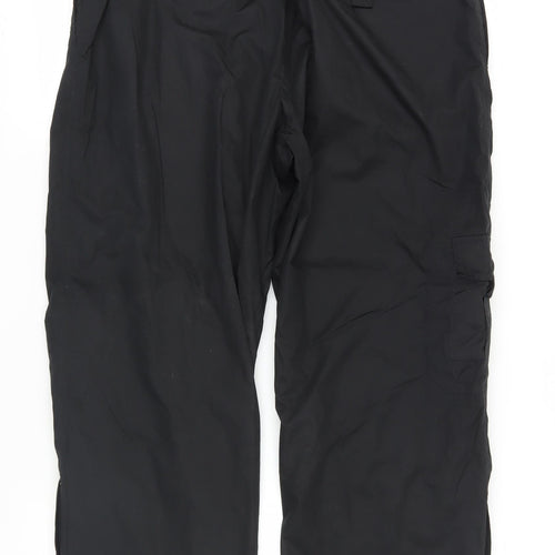 Peter Storm Men's Black Elastic Rain Trousers L