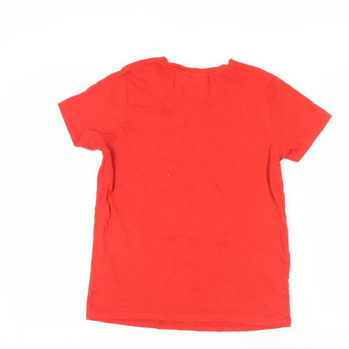 Friends Unisex Red XS T-Shirt Crew Neck Casual