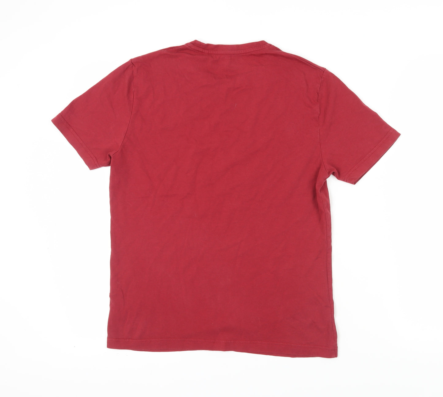 Penguin Men's Red Graphic Short Sleeve T-Shirt S