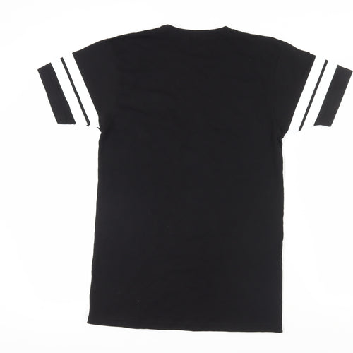 Sumerian Men's Black Graphic Print T-Shirt (S)