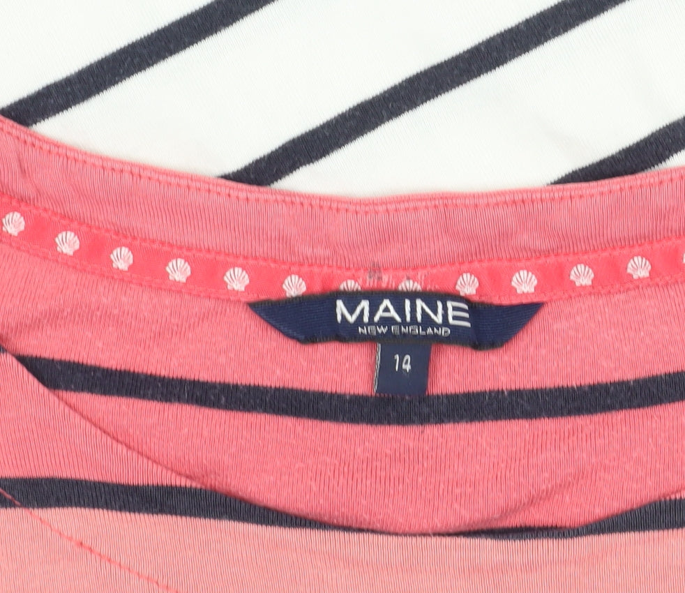 Maine New England Women's Multicoloured T-Shirt Size 14