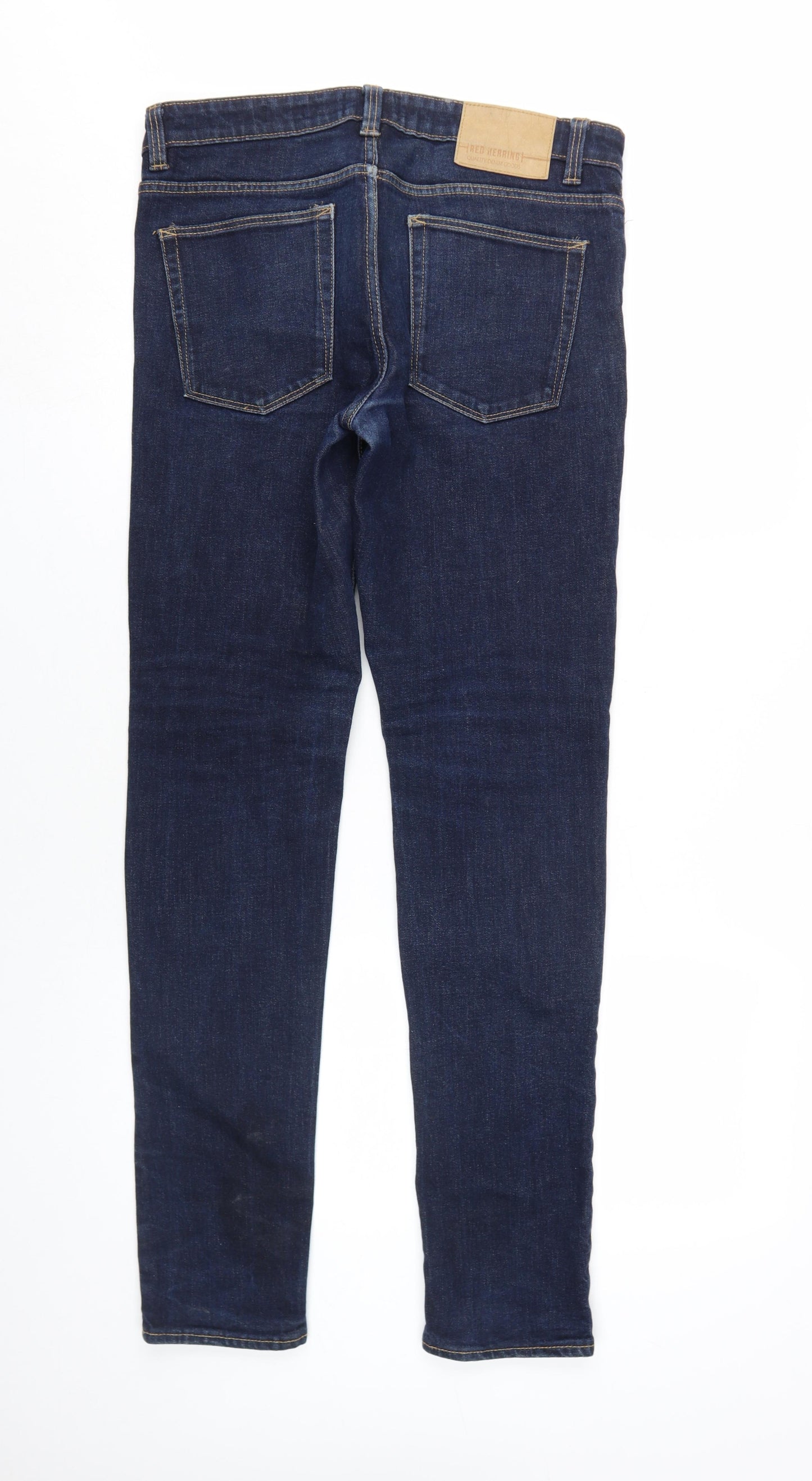 Red Herring Men's Blue Skinny Jeans Size 32L