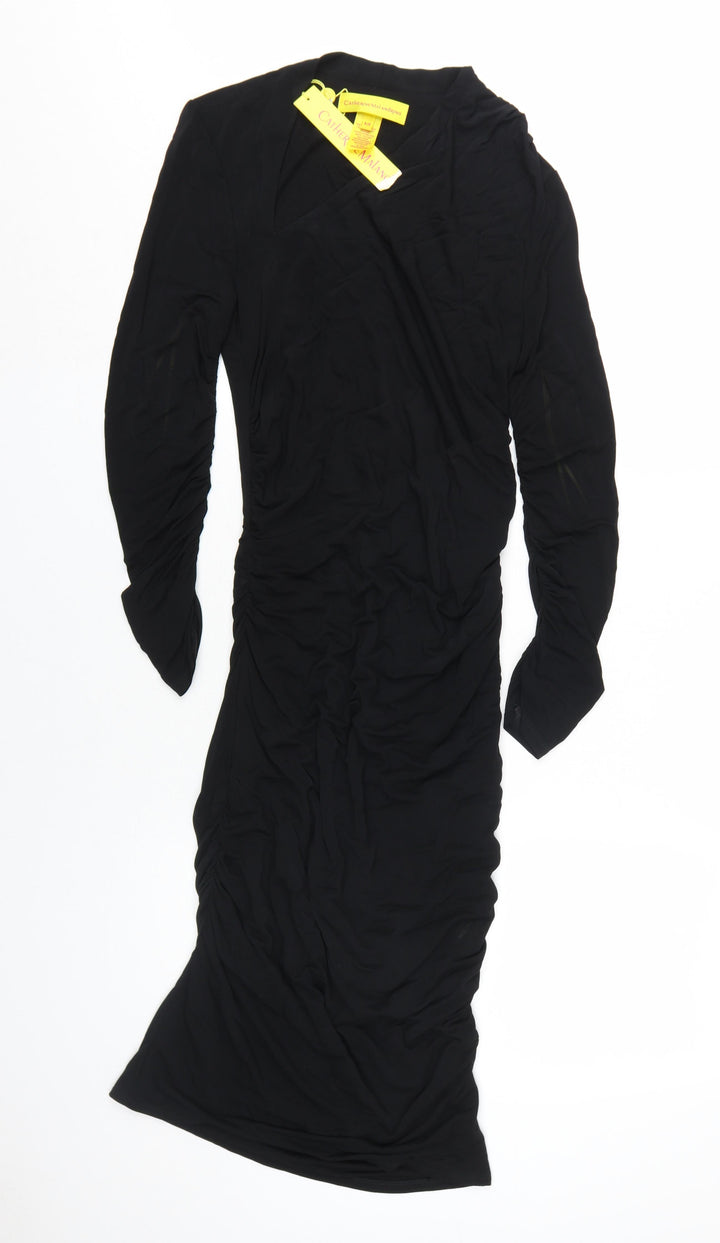 Catherine Malandrino Black Women's S Sheath Dress