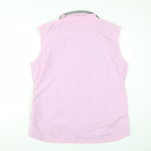 Target Dry Women’s Pink Waterproof Waistcoat, Size 18