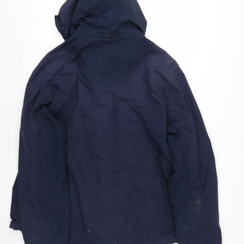 Regatta Men's Blue 4XL Rain Coat Hooded Waterproof Jacket