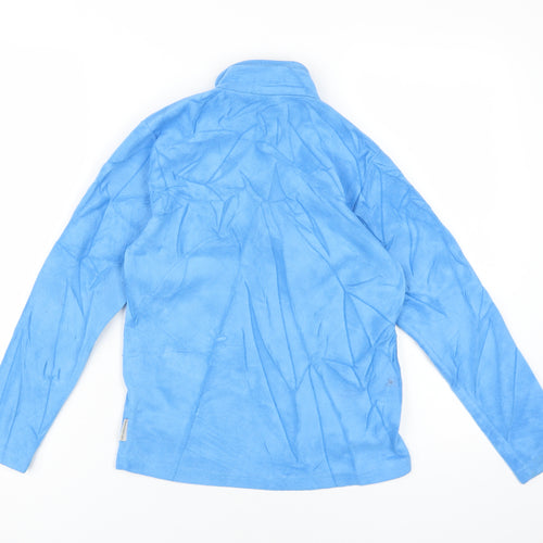 Decathlon Boys Blue Fleece 1/2 Zip Sweatshirt 12 Years