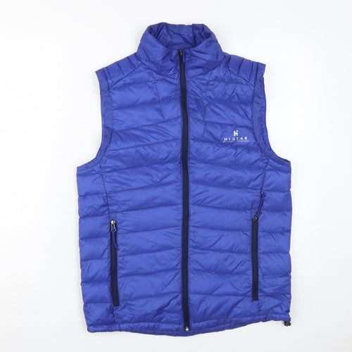 Hi Gear Men's Blue Puffer Waistcoat S - Casual Outdoor