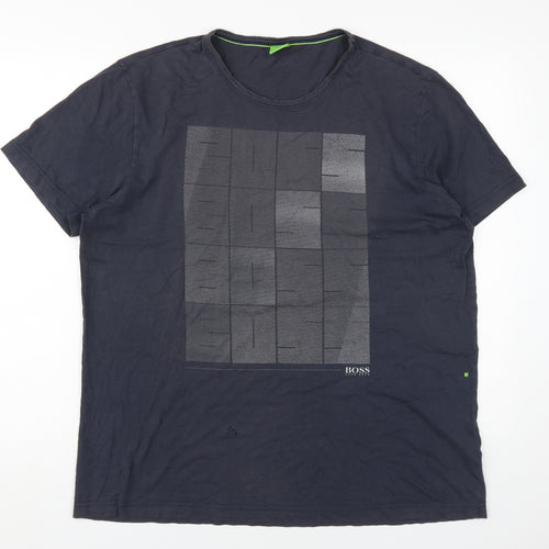 Hugo Boss Men's Black XL Graphic T-Shirt