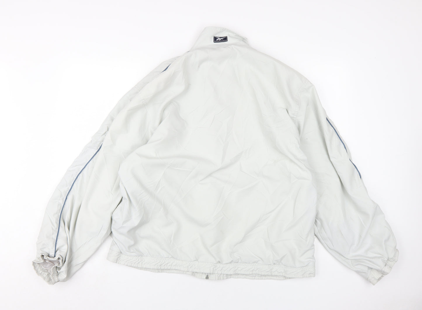 Reebok Men's White Medium Windbreaker Jacket