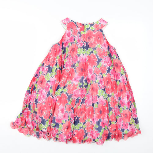 American Princess Girls Multicoloured Floral Party Dress