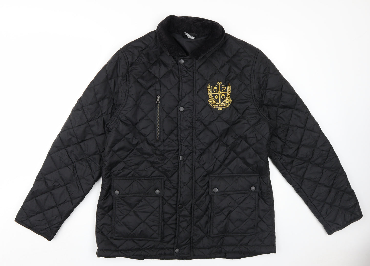 Result Men's Black Quilted Sports Jacket M