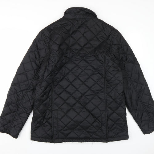 Result Men's Black Quilted Sports Jacket M