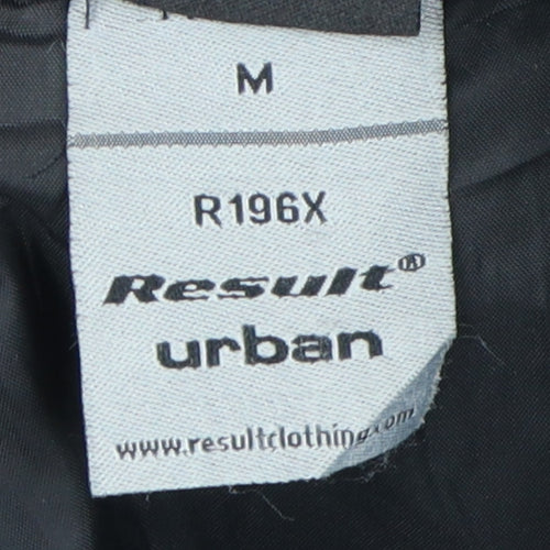 Result Men's Black Quilted Sports Jacket M