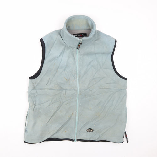 Trespass Unisex Blue Fleece Waistcoat Medium
