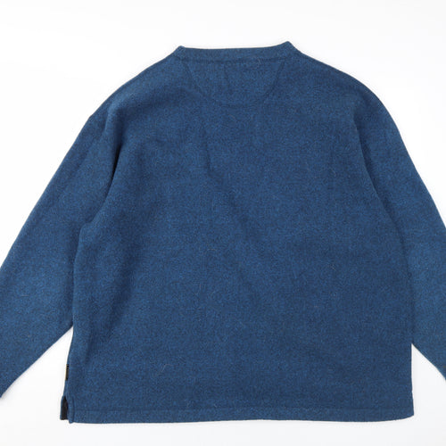 P.G. Field Men's Blue XL Pullover Sweatshirt