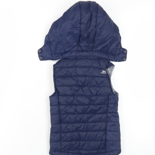 Trespass Boys Blue Puffer Jacket 2-3 Years Hooded