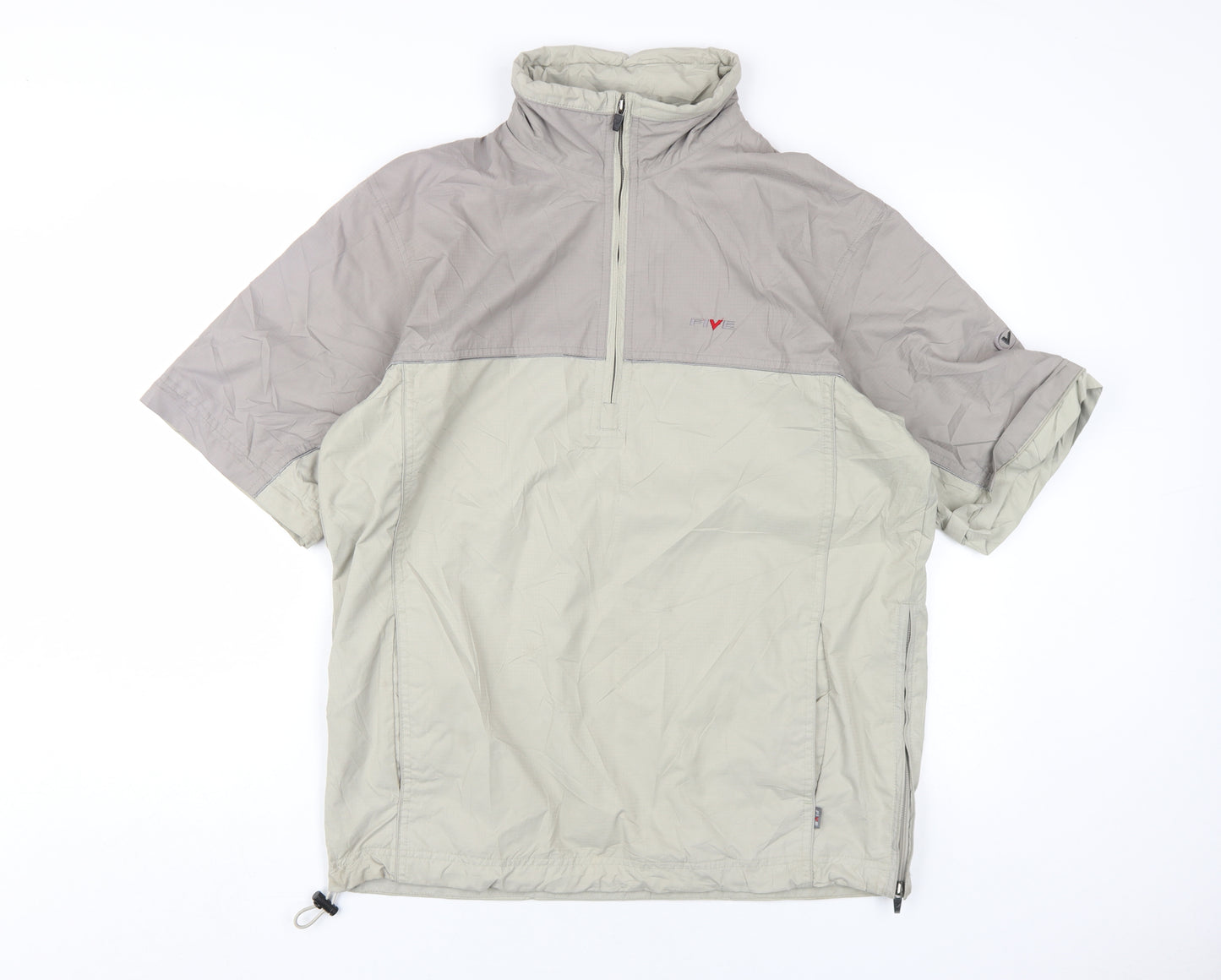 Five Seasons Men's Beige Windbreaker Jacket M