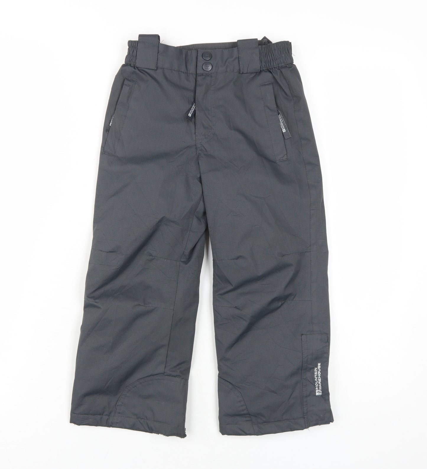 Mountain Warehouse Boys Grey Snow Pants, Size 3-4 Years
