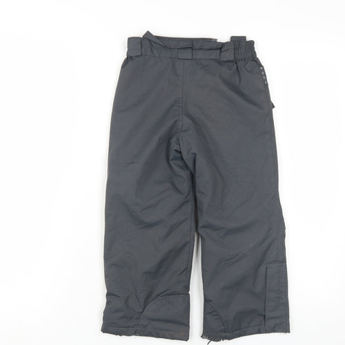 Mountain Warehouse Boys Grey Snow Pants, Size 3-4 Years