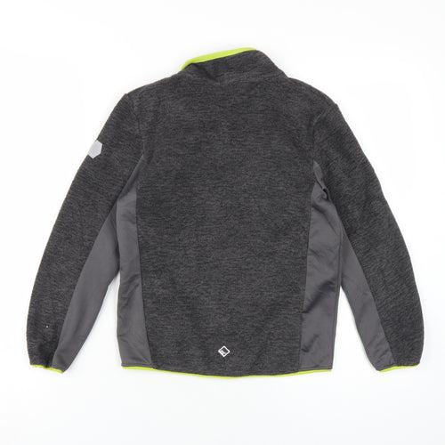 Regatta Boys Grey Track Jacket 9-10 Years Outdoor Zip