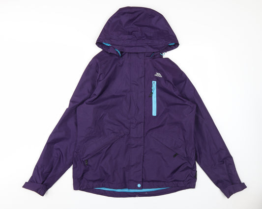 Trespass Women's Purple Rain Coat Size 14