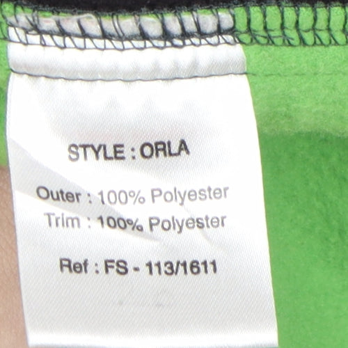 X:Life Women's Green Fleece Zip Jacket M 12-14