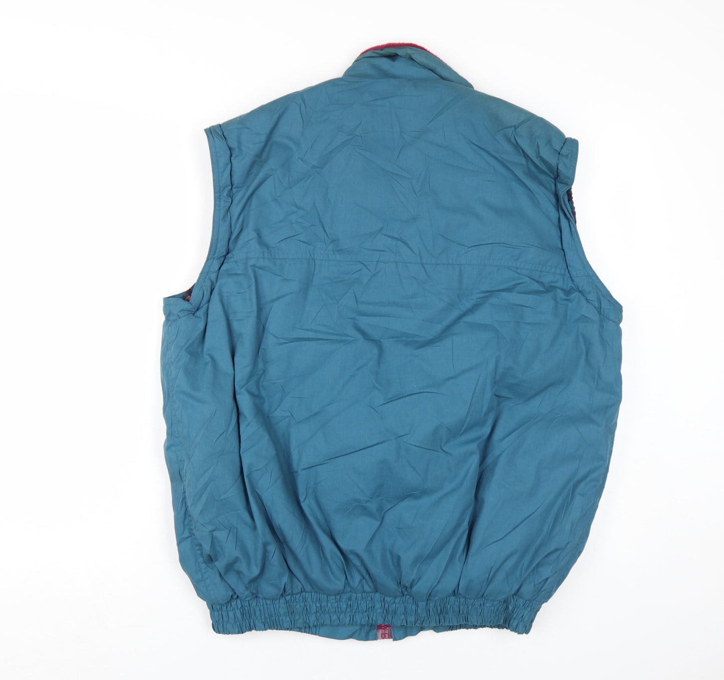 Regatta Blue Padded Waistcoat Lined Sleeveless Jacket L