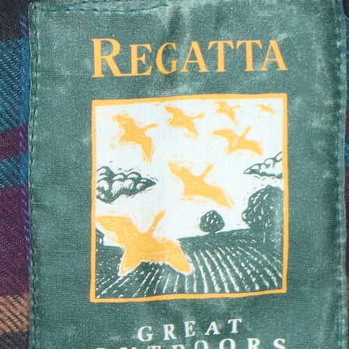 Regatta Blue Padded Waistcoat Lined Sleeveless Jacket L