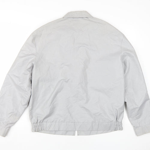 Greenwoods Men's Grey Windbreaker Jacket - Large