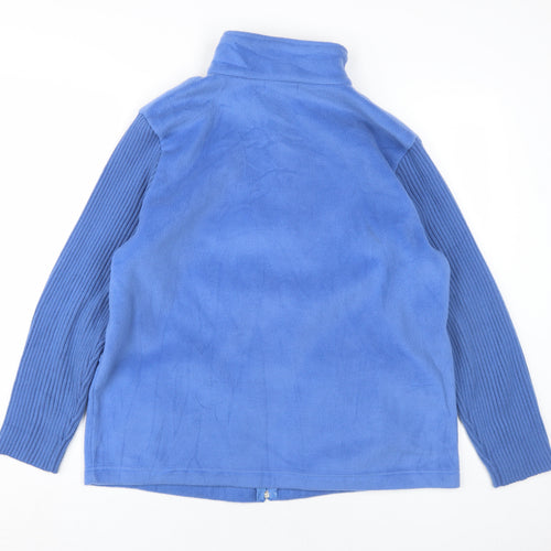 Reflect Women's Blue Basic Jacket L/XL Full Zip