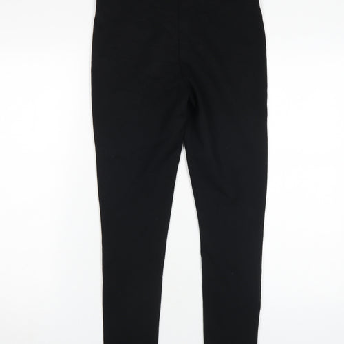 Zara Women's Black Skinny Trousers Size M