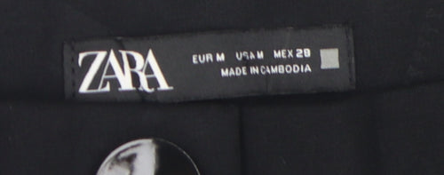 Zara Women's Black Skinny Trousers Size M