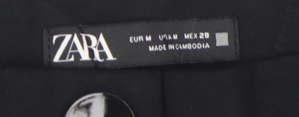 Zara Women's Black Skinny Trousers Size M