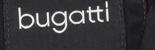 Bugatti Men's Black Cotton Blazer, Size 44R (Est), Casual Wear