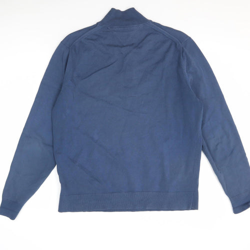Tommy Hilfiger Men's Blue XL Pullover Jumper