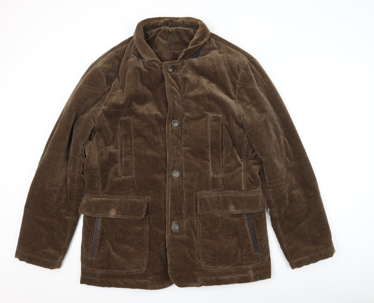 Douglas Men's Brown Corduroy Jacket Size 44 Classic Fit