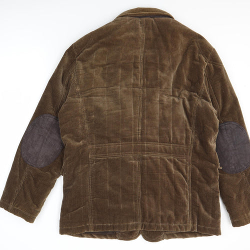 Douglas Men's Brown Corduroy Jacket Size 44 Classic Fit