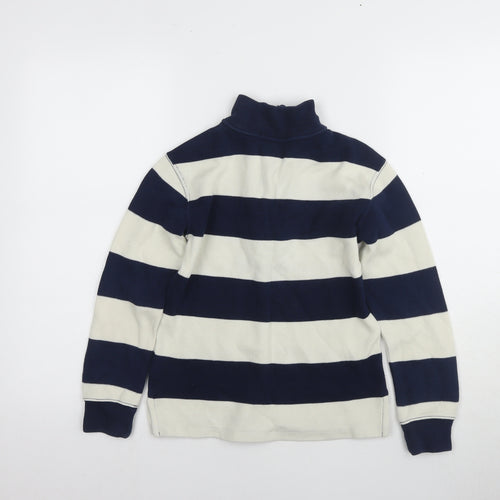 Polo Ralph Lauren Boys Blue Striped Pullover Jumper, Size S