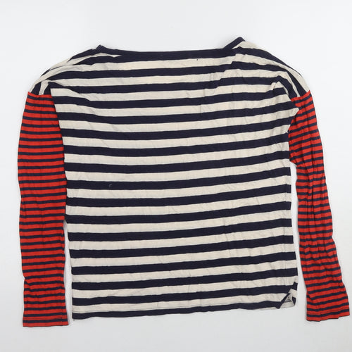 Gap Women's Multicoloured Striped T-Shirt S
