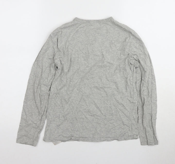 GAP Kids Boys Grey Dinosaur Long Sleeve T-Shirt XL