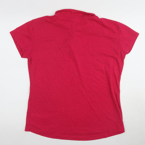 LA Gear Women’s Red Polo Shirt, Size 18, Casual Wear