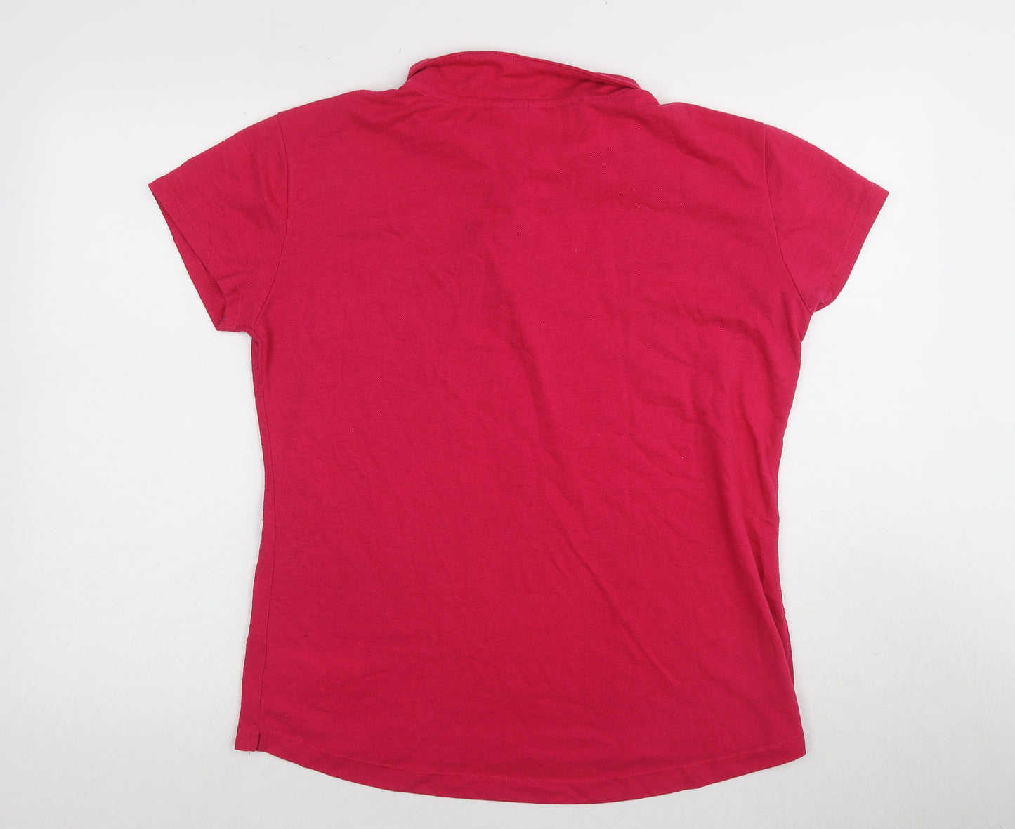 LA Gear Women’s Red Polo Shirt, Size 18, Casual Wear