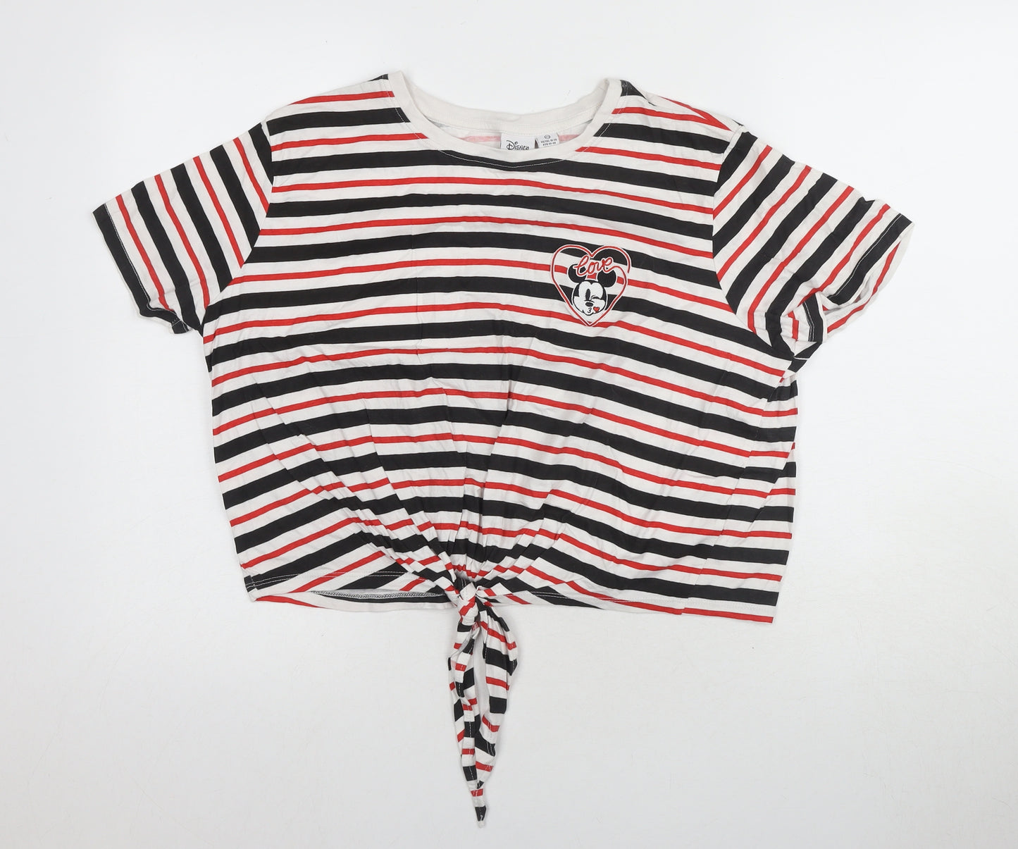 Disney Women's Multicoloured XL Cropped T-Shirt