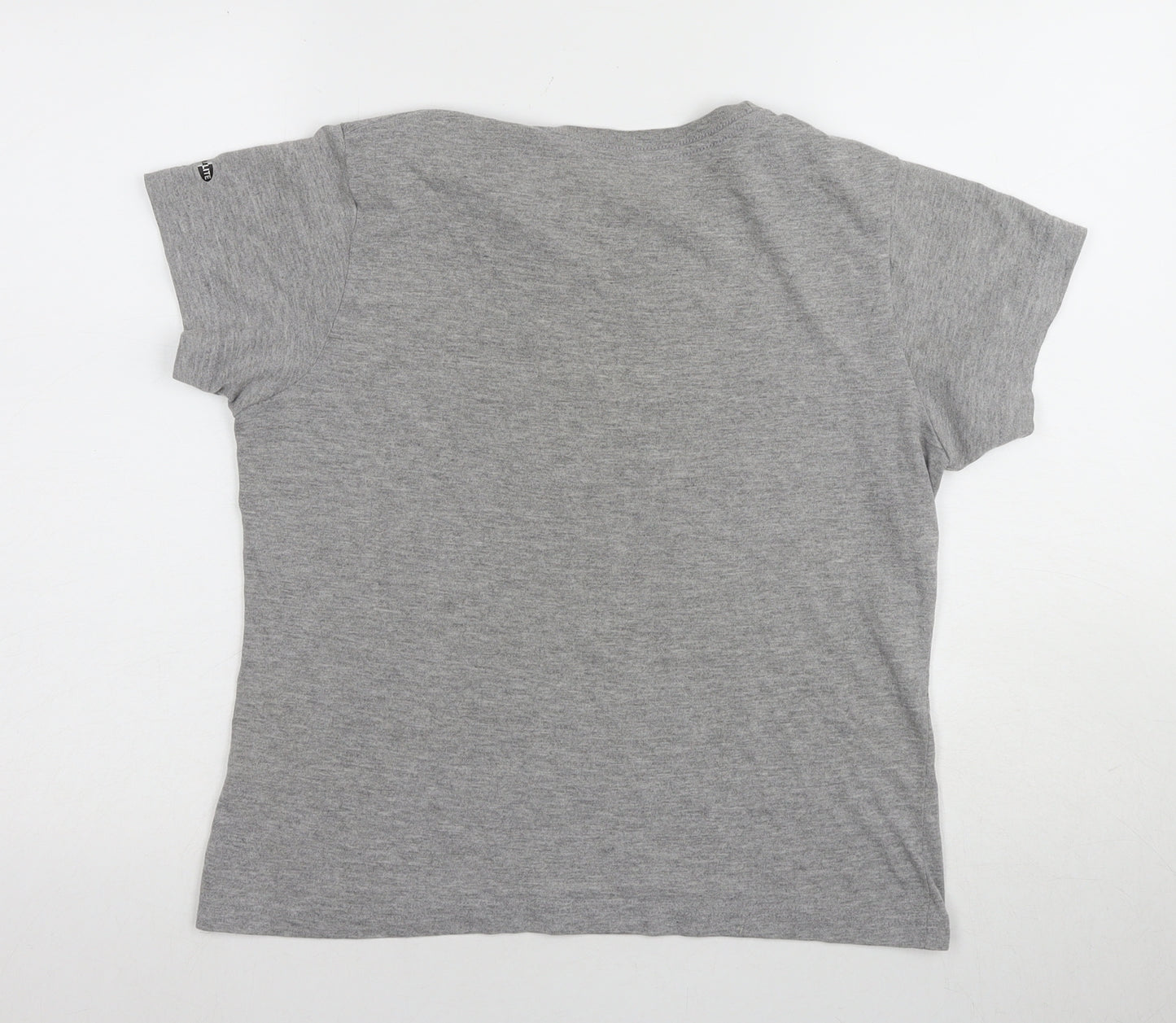 Adidas Women's Grey Basic T-Shirt M