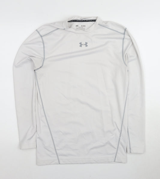 Under Armour Men's White Compression Top XL